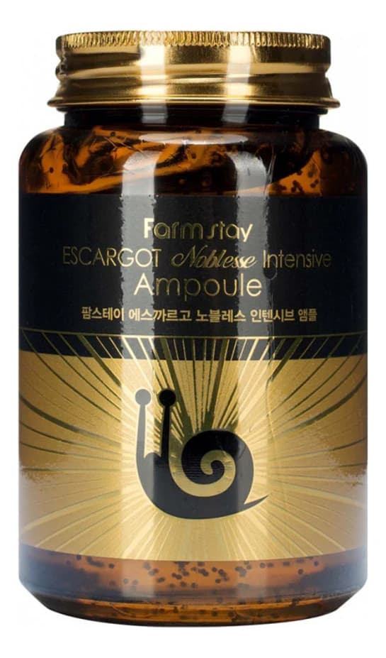 Farm Stay Ампульная сыворотка для лица с муцином королевской улитки Escargot Noblesse Intensive Ampoule