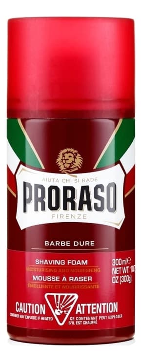 Proraso Пена для бритья Сандал Barbe Dure Emolliente E Lenitiva