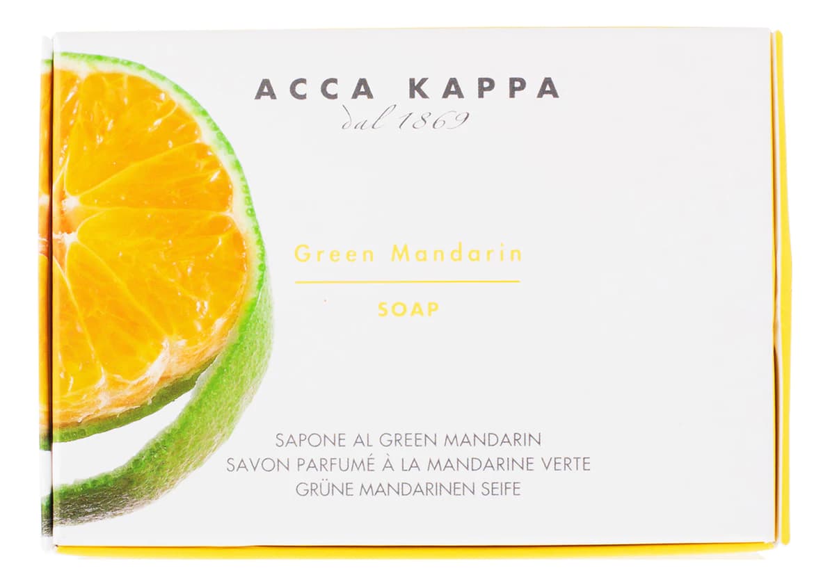 Acca Kappa Мыло туалетное Зеленый Мандарин Green Mandarin Soap