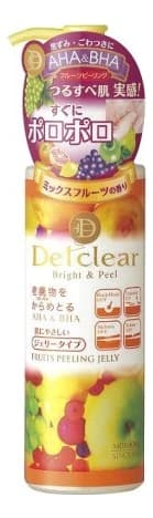 Meishoku Пилинг-гель для лица Detclear AHA & BHA Fruits Peeling Jelly (аромат фруктов)