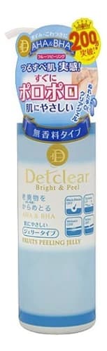 Meishoku Пилинг-гель для лица Detclear AHA & BHA Fruits Peeling Jelly (без аромата