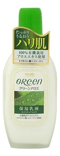 Meishoku Увлажняющее молочко для сухой и нормальной кожи лица Green Plus Aloe Moisture Milk