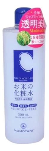 MOMOTANI Увлажняющий лосьон для лица и тела с экстрактом риса Rice White Moisture Lotion Alcohol-Free