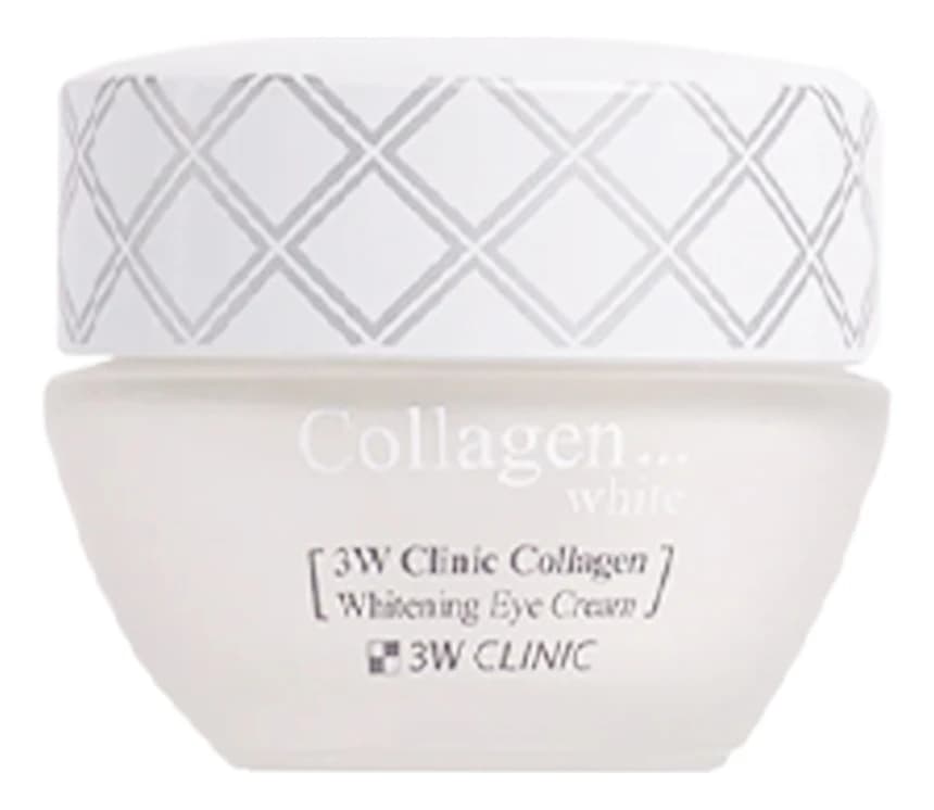 3W CLINIC Осветляющий крем для лица с коллагеном Collagen White Whitening Cream