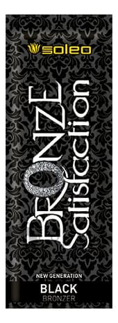 Soleo Сильный усилитель загара с бронзатором Bronze Satisfaction Black Bronzer New Generation Крем