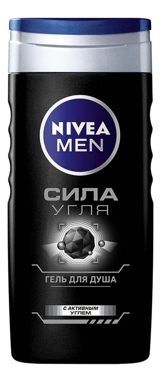 Nivea Men Гель для душа Сила угля 1 шт