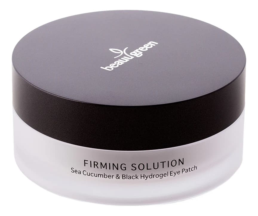 BeauuGreen Гидрогелевые патчи для кожи вокруг глаз Firming Solution Sea Cucumber & Black Hydrogel Eye Patch Premium