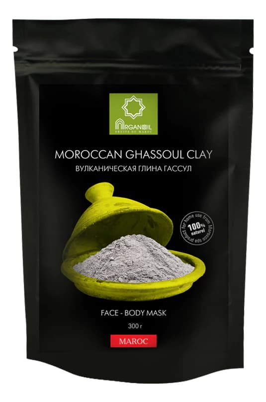 ARGANOIL Специальная глина Ghassoul Lava Clay Morocco Глина