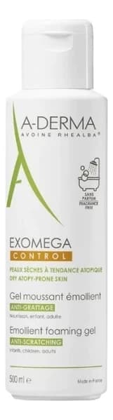 A-DERMA Гель смягчающий для лица и тела Exomega Gel Moussant Emollient