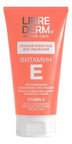 Librederm Нежный крем-гель для умывания Витамин Е Vitamin Care Gentle Face Washing