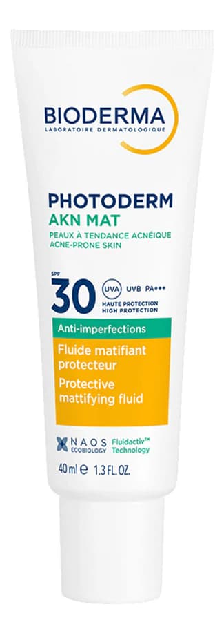Bioderma Photoderm AKN Mat Эмульсия матирующая SPF30 1 шт