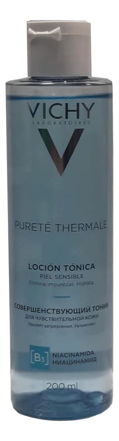 Vichy Тоник для чувствительной кожи без парабенов Purete Thermale Perfecting Toner
