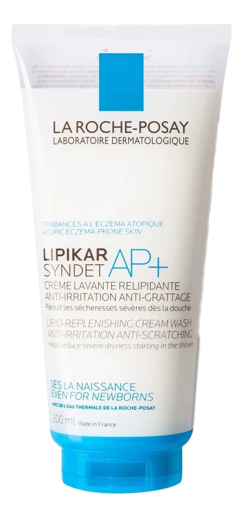 LA ROCHE-POSAY Очищающий крем-гель для лица и тела Lipikar Syndet AP+ Крем-гель