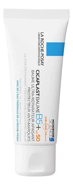 LA ROCHE-POSAY Восстанавливающий успокаивающий бальзам для лица Cicaplast B5 SPF50