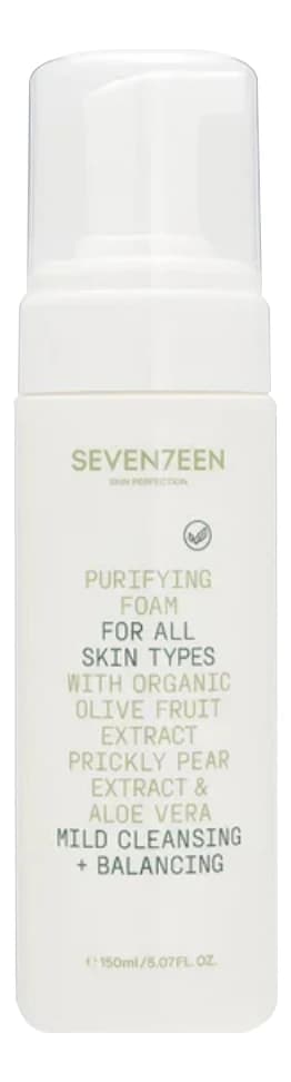 Seventeen Очищающая пенка с экстрактом оливок, опунции и алоэ вера Purifying Foam