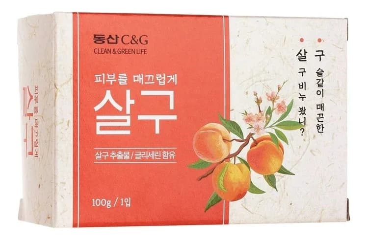 CLIO Мыло туалетное Apricot Soap (абрикос)