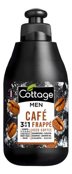 Cottage Гель-шампунь для волос и тела Homme Shampoo-Shower Gel Iced Coffee