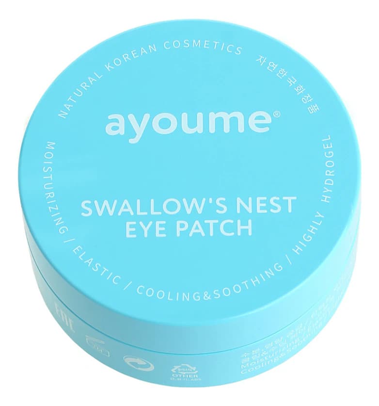 Ayoume Патчи для кожи вокруг глаз с экстрактом ласточкиного гнезда Swallow's Nest Eye Patch
