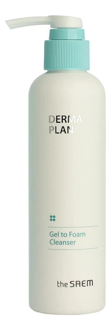 The Saem Гель-пена для умывания Derma Plan Gel To Foam Cleanser
