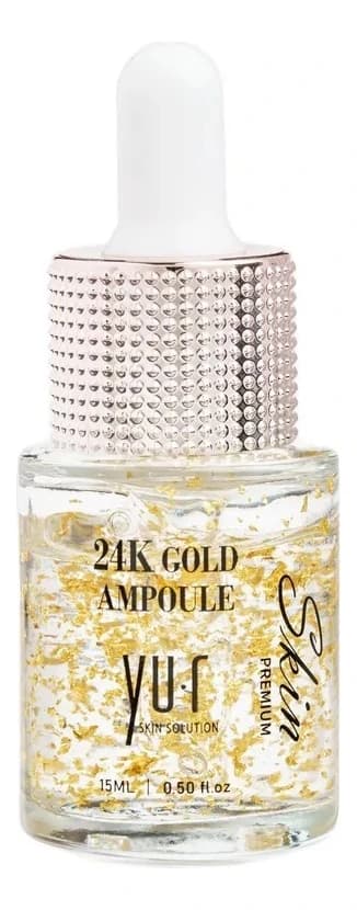 Yu.r Сыворотка для лица 24 К Premium Gold Ampoule Сыворотка