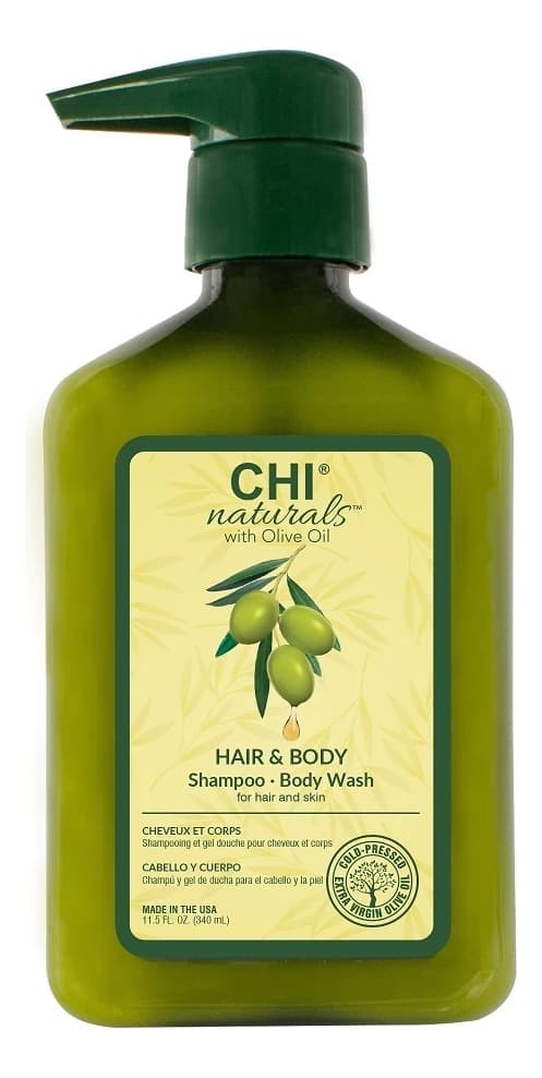 CHI Шампунь для волос и тела Olive Organics Hair And Body Shampoo Body Wash