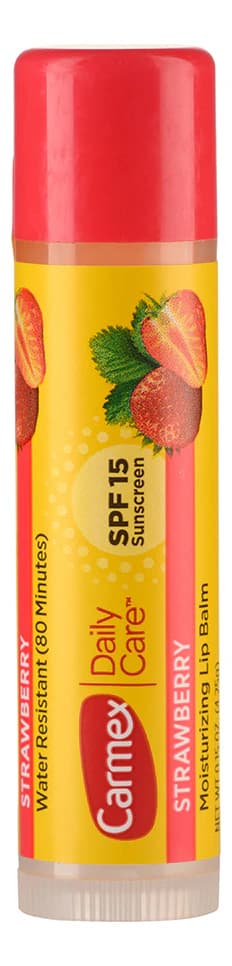 Carmex Бальзам для губ Lip Balm Stick Strawberry