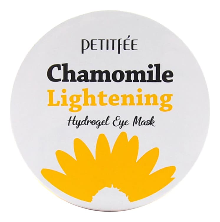 Petitfee Гидрогелевые патчи для кожи вокруг глаз с экстрактом ромашки Chamomile Lightening Hydrogel Eye Patch