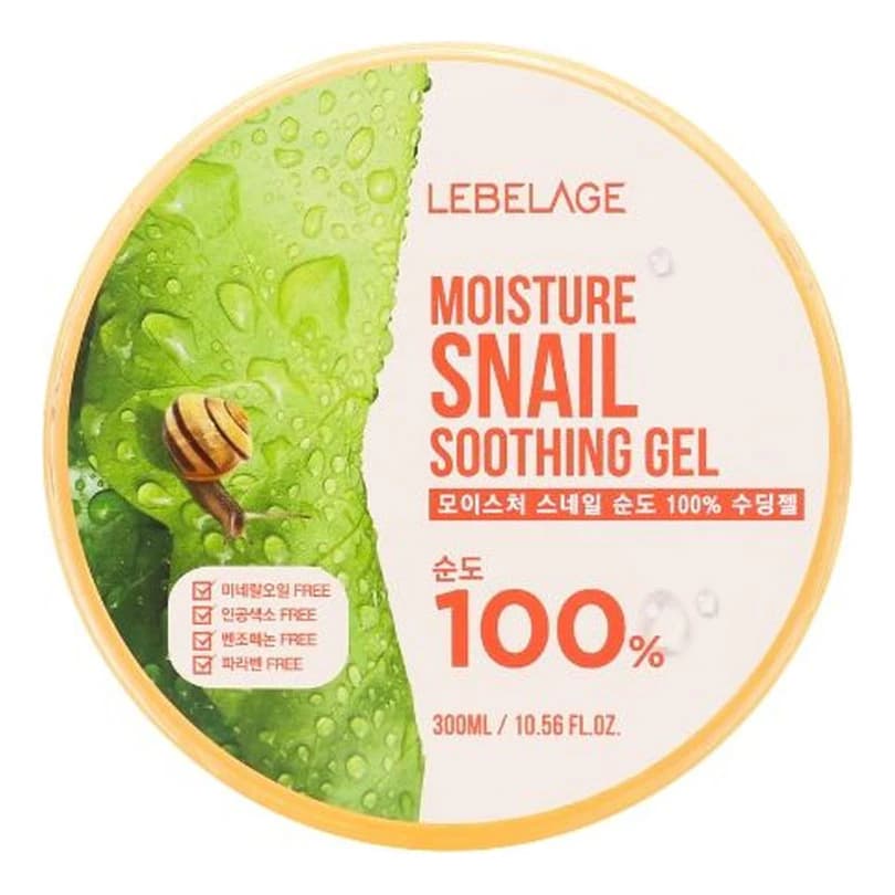 Lebelage Увлажняющий гель для лица и тела с улиточным секретом Moisture Snail Soothing Gel
