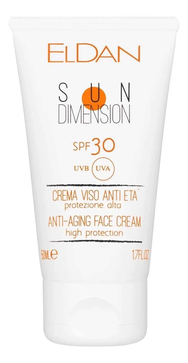 ELDAN Cosmetics Солнцезащитный крем для лица Anti-Aging Face Cream High Protection SPF30 UVA