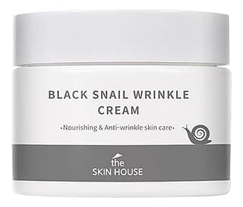 The Skin House Крем для лица с муцином черной улитки Black Snail Wrinkle Cream