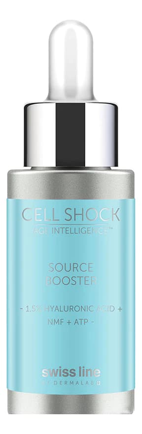 Swiss Line Бустер для лица с гиалуроновой кислотой Cell Shock Age Intelligence Source Booster
