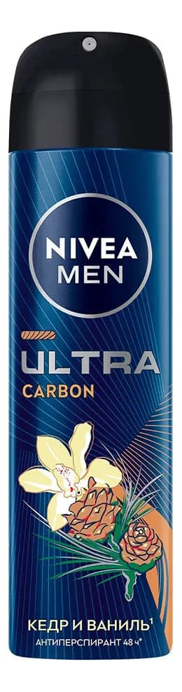 NIVEA Део-спрей Men Ultra Carbon