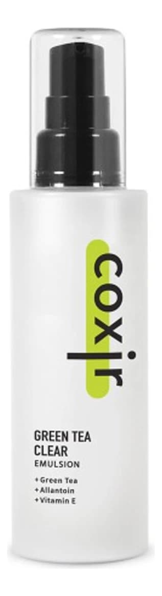 Coxir Эмульсия для лица с экстрактом зеленого чая Green Tea Clear Emulsion