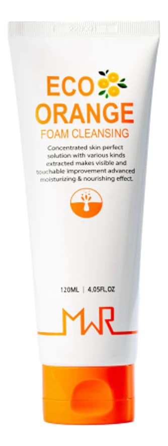 Yu.r Очищающая пенка с экстрактом апельсина MWR Eco Orange Foam Cleansing