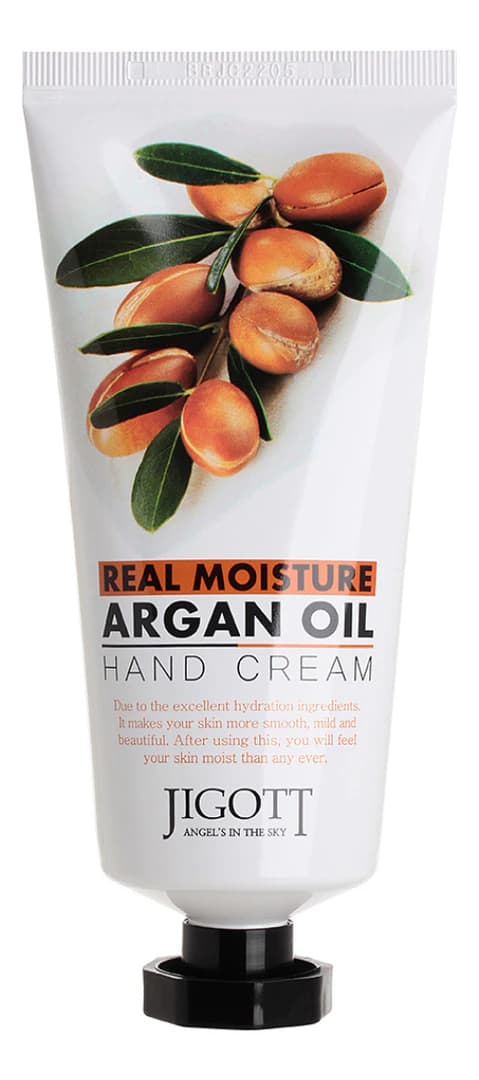Jigott Крем для рук с аргановым маслом Real Moisture Argan Oil Hand Cream
