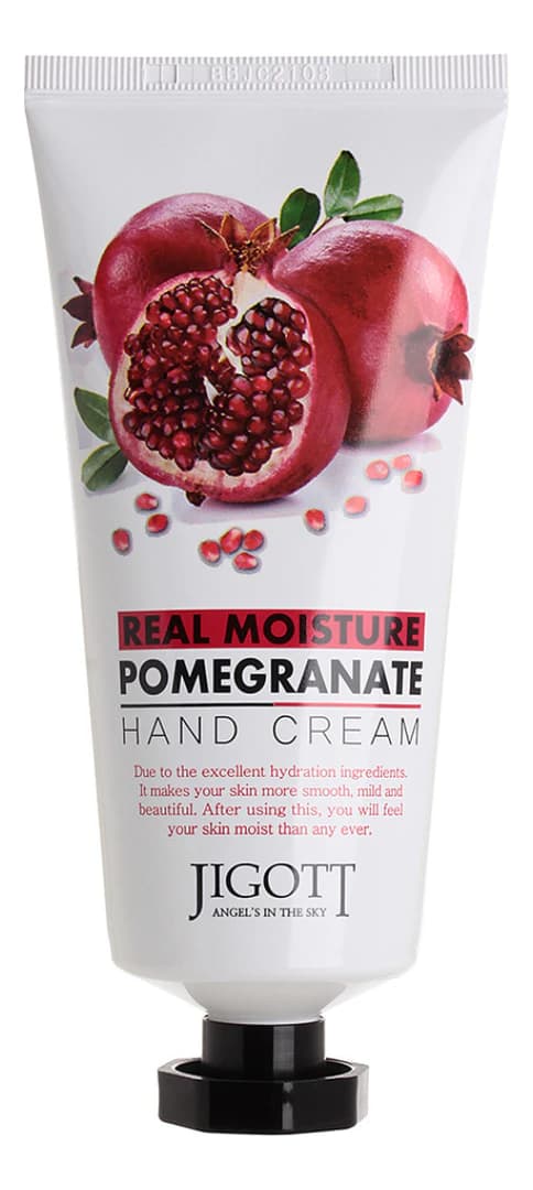 Jigott Крем для рук с экстрактом граната Real Moisture Pomegranate Hand Cream