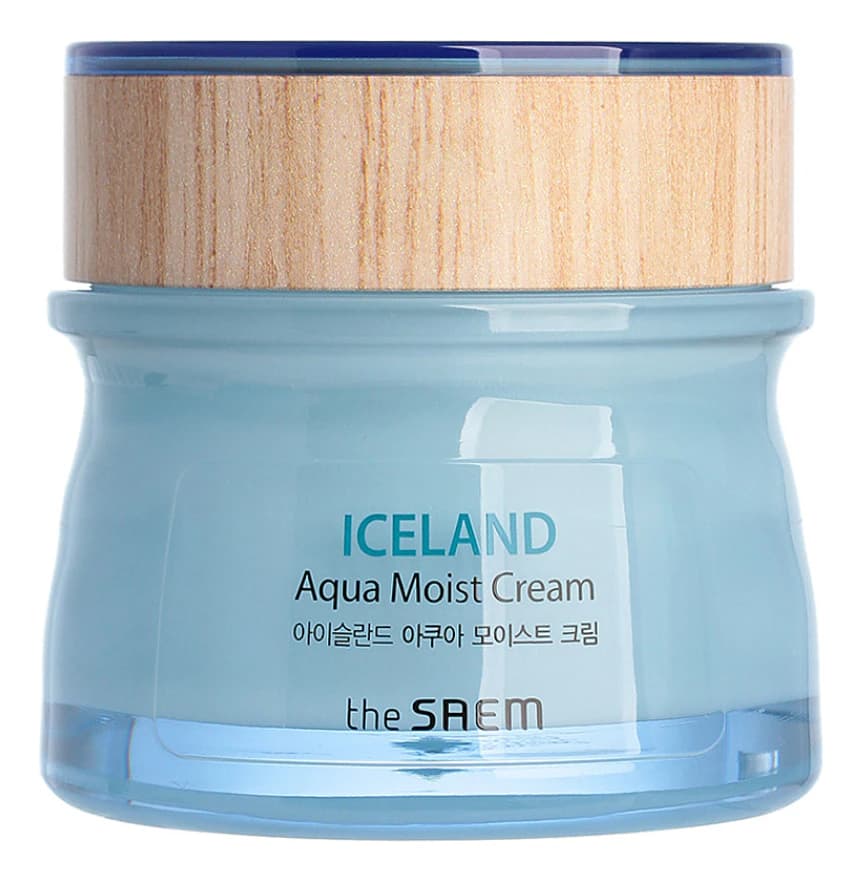 The Saem Крем для лица увлажняющий Iceland Aqua Moist Cream