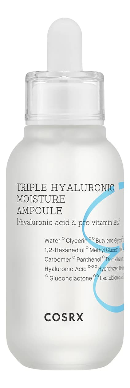 COSRX Сыворотка для лица с гиалуроновой кислотой Triple Hyaluronic Moisture Ampoule
