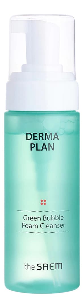 The Saem Пенка для умывания Derma Plan Green Bubble Foam Cleanser