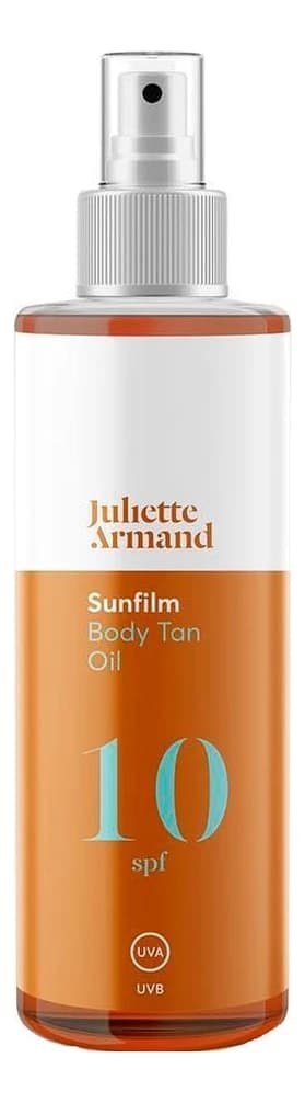 Juliette Armand Масло для интенсивного загара Sunfilm Body Tan Oil SPF10