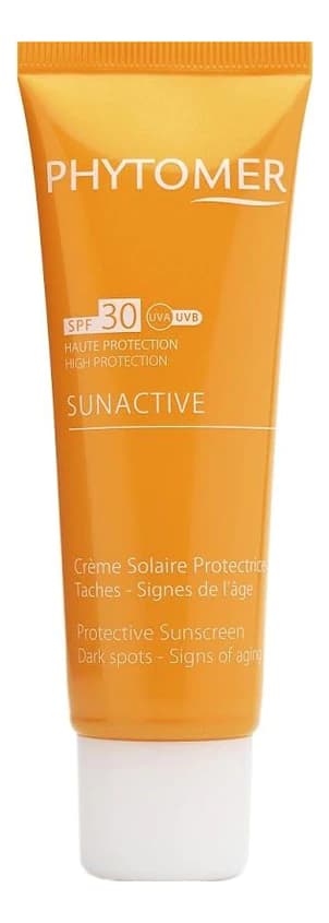PHYTOMER Солнцезащитный крем для лица Sunactive Protective Sunscreen Dark Spots Signs of Aging SPF30 Крем