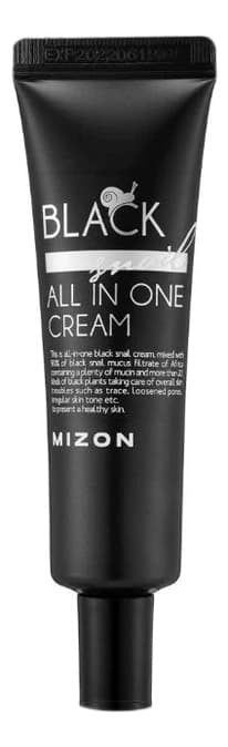 Mizon Крем для лица с экстрактом черной улитки 90% Black Snail All In One Cream Крем