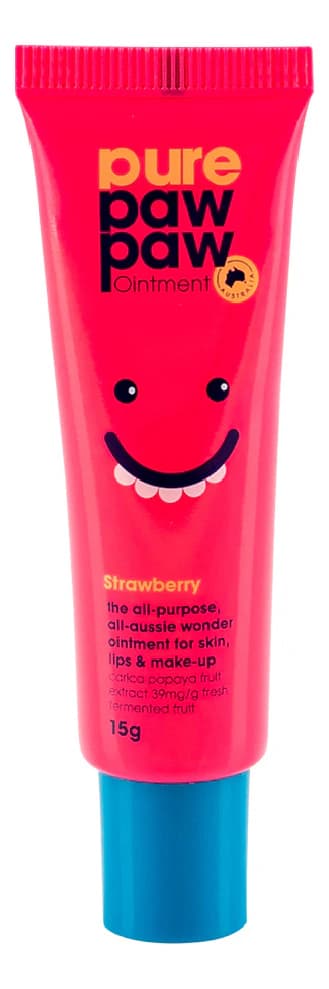 Pure Paw Paw Бальзам для губ и тела с ароматом клубники Strawberry Бальзам