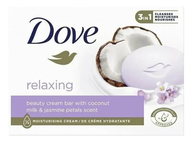 Dove Крем-мыло Кокосовое молоко и лепестки жасмина Purely Panpering Coconut Milk Мыло