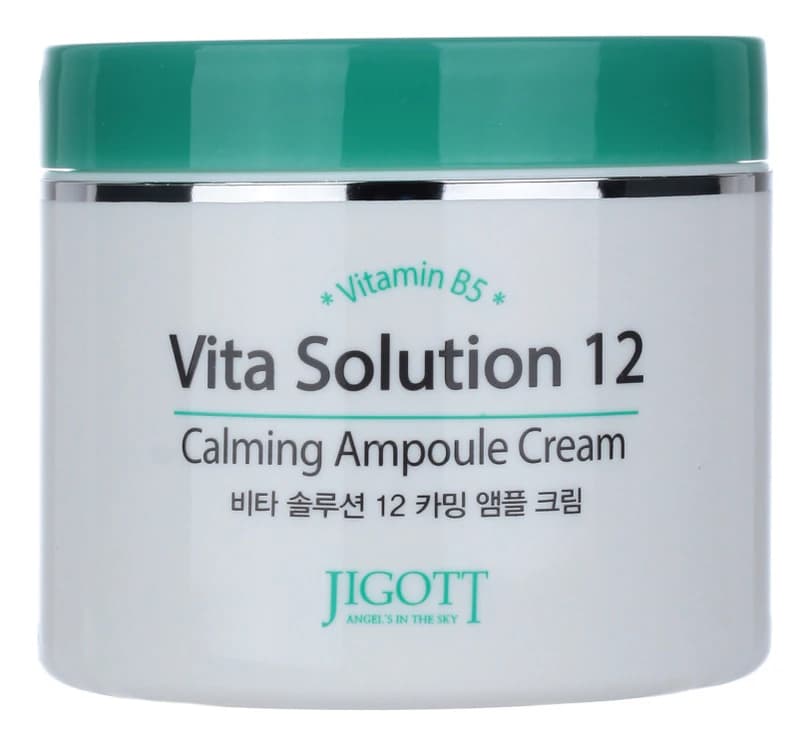 Jigott Успокаивающий ампульный крем для лица Vita Solution 12 Calming Ampoule Cream