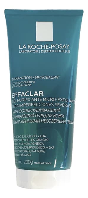LA ROCHE-POSAY Микроотшелушиващий гель Effaclar Gel Purifiant Micro-Peeling Гель