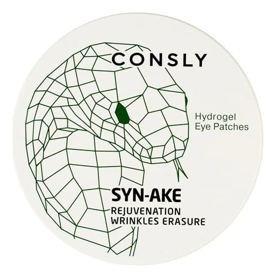 Consly Гидрогелевые патчи для кожи вокруг глаз Hydrogel Syn-Ake Eye Patches