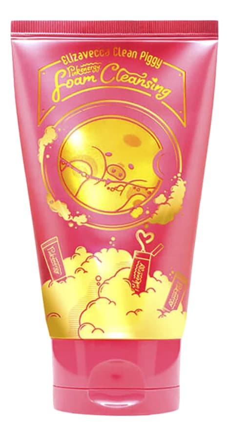 Elizavecca Пенка для умывания Clean Piggy Pinkenergy Foam Cleansing