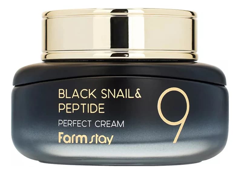 Farm Stay Крем для лица Black Snail & Peptide 9 Perfect Cream