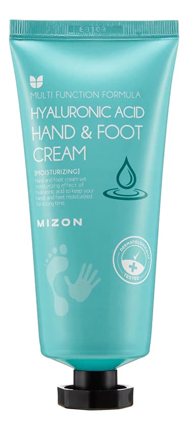 Mizon Крем для рук и ног с гиалуроновой кислотой Hyaluronic Acid Hand And Foot Cream